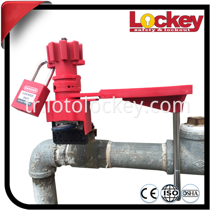 universal valve lockout